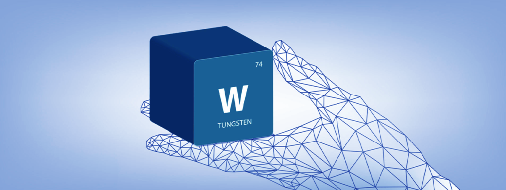 Tungsten additive manufacturing material